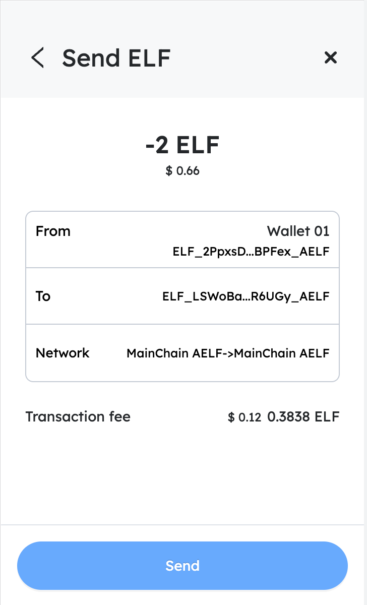 ELF transfer